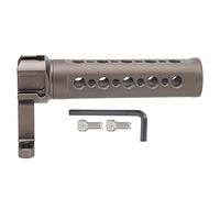 Empuñadura Superior Universal para cámara con Soporte para Zapata fría Empuñaduras funcionales para Jaula de cámara Aleación de Aluminio Profesional Ligeras para cámaras DSLR sin