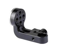 Empuñadura única con conexión de montaje en roseta de 15 mm, adaptador de abrazadera de barra, accesorios de cámara, equipo de producción de video
