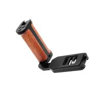 Empuñadura universal en forma de L para cámaras réflex digitales, múltiples agujeros de tornillo de 1/4 pulgadas, montaje de zapata fría, mango lateral, estabilizadores de soporte en L