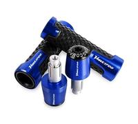 Empuñaduras Antideslizantes De 7/8'' Para Manillar De Motocicleta, Tapón Para VMAX1700 V-MAX 1700 VMAX 1700 2009-2019 2016(Blue)