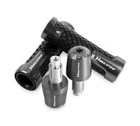 Empuñaduras Antideslizantes De 7/8'' Para Manillar De Motocicleta, Tapón Para VMAX1700 V-MAX 1700 VMAX 1700 2009-2019 2016(Grey)