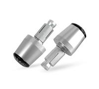 Empuñaduras Antideslizantes De 7/8'' Para Manillar De Motocicleta, Tapones Para Manillar, Para FZ750, FZ 750, FZ-750 1985, 1986, 1987 Y 1988(Silver)