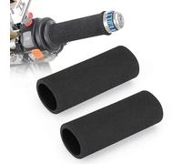 Empuñaduras de Espuma para Motocicleta, 2 Piezas Cubierta de Agarre de Manillar de Espuma Suave Antideslizante antivibración Cómoda Funda para Motocicleta para Manillar de 3,17-3,68 cm