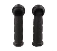 Empuñaduras de goma para manillar de bicicletas y scooters infantiles, 1 par de mangos de bicicleta antideslizantes fáciles de instalar en varios colores, incluyendo azul, rosa, cian, negro, verde