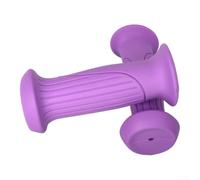 Empuñaduras de goma suave para manubrio de bicicleta para niños, cubiertas antideslizantes de TPR para manubrio de 22.2 mm, agarres gruesos cómodos para bicicletas de niños, scooters plegables (morado