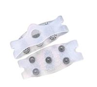 Empuñaduras de hielo y nieve para zapatos | Pinzas antideslizantes para hielo, tracción de nieve para zapatos y botas, picos de agarre antideslizantes, tacos de agarre versátiles de invierno para