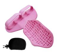 Empuñaduras de levantamiento de pesas - Empuñaduras de levantamiento de manos sin dedos de 9,2x5x3 cm | Guantes de entrenamiento antideslizantes ergonómicos de 60g, protección de , soporte tra