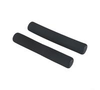 Empuñaduras de manillar de bicicleta, cinta de agarre de goma de espuma para bicicleta de carretera, montaña, ciclismo, cómodo, antideslizante, kit de cubierta de barra gruesa, color negro, varios