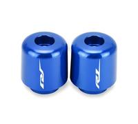 Empuñaduras De Manillar Motocicleta Tapones Pesos Finales Tapa Extremo Barra Mango para YZF R6 06-20 R1 1998-2023 R1M R1S YZFR1 YZFR6
