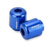Empuñaduras De Manillar Motocicleta Tapones Pesos Finales Tapa Extremo Barra Mango para YZF R6 06-20 R1 1998-2023 R1M R1S YZFR1 YZFR6