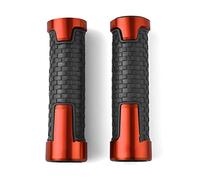 Empuñaduras De Mano Para Motocicleta, Empuñadura De Gel De Goma De Aluminio CNC Para YAMAHA MT09 MT07 MT10 MT03 MT25 TRACER 900 700 GT FZ09 XSR700 XSR900(Orange)