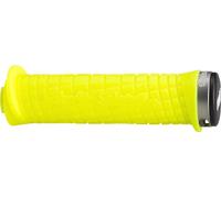 Empuñaduras De Montaña Lock-On Troy Lee Designs Neon Amarillo Con Abrazaderas