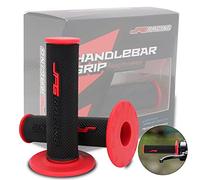 Empuñaduras de Motocicleta de 7/8 Pulgadas universales para CR125 250 CRF50 80 230 250 TRX450 XR50 70 100 400 CT125 CBR Dirt Pit Bike ATV Enduro Supermoto - Rojo