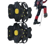 Empuñaduras de nieve antideslizantes para zapatos | Picos para botas y | para mujeres y hombres al aire libre senderismo invierno techos escalada caminar montañismo