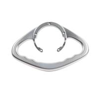 Empuñaduras de pasajeros Empuñadura de Mano Barra de Agarre Manija del Tanque Reposabrazos Compatible con Piezas de Motocicletas automotrices 450NK 650NK 800NK 250SR MT 650800 600MT 800MT(Silver)