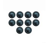 Empuñaduras de pulgar para PlayStation Portal para PS5 y PS4, antisudor para TPU para superficie con textura grabada, color negro, 2 cm, 6 unidades (10 unidades)