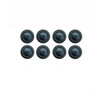 Empuñaduras de repuesto para PlayStation Portal para PS5 y PS4, precisión de control de puntería mejorada para cubiertas de joystick de TPU, color negro, 2 cm (8 piezas)