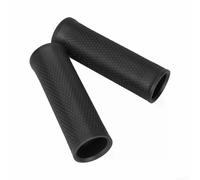 Empuñaduras de silicona para manillar - para scooter eléctrico Ninebot Max G2 - Par de agarres antideslizantes negros - para accesorios de conducción al aire libre - Cubiertas de goma suave duraderas