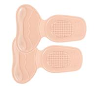 Empuñaduras de talón para zapatos de mujer, código reducido, antideslizante, 2 en 1, almohadilla de talón cómoda, almohadillas de silicona para talones, almohadillas para los pies para hombres, ajuste