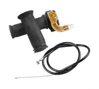 Empuñaduras del acelerador con cable integrado para 49 cc de 2 tiempos para ATV y motos de cross de bolsillo