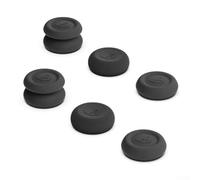 Empuñaduras ergonómicas para el pulgar para Steam Deck para consola oled, cubiertas de silicona texturizadas para control de precisión (verde)
