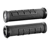 Empuñaduras Flow Lockgrips ODI Elite Series 135mm Negros