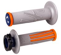 Empuñaduras Lock-On ODI Emig2 Pro V2 - Verde/Naranja Para Moto Callejera H36EPGO
