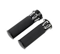 Empuñaduras Manillar Empuñaduras De Motocicleta, Empuñaduras De Mano con Extremo De Barra, Piezas De Goma Manillar Antideslizante De Motocicleta para Cruiser, Funda De Goma(HA107-1)