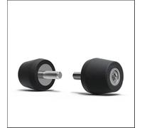 Empuñaduras Manillar Extremo Barra Motocicleta Extremos Tapón Deslizante para MT-09/MT-09 SP 2021-2025 Protector contra caídas(Style2)