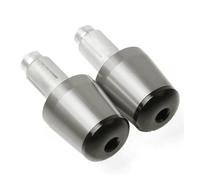 Empuñaduras Manillar Motocicleta Extremos 7/8 ''22mm para Aprilia | Para aprilia Tapones extremo manillar(GRIS)
