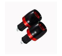 Empuñaduras Manillar Motocicleta para KYMCO AK550 XCITING 250 300 | Para XCITING 350 400 400S 500 centro de la ciudad 125 300i Tapones extremo manillar(ROJO)