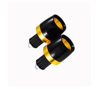 Empuñaduras Manillar Motocicleta para KYMCO AK550 XCITING 250 300 | Para XCITING 350 400 400S 500 centro de la ciudad 125 300i Tapones extremo manillar(Oro)