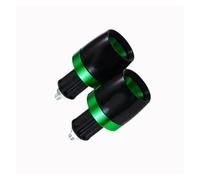 Empuñaduras Manillar Motocicleta para KYMCO AK550 XCITING 250 300 | Para XCITING 350 400 400S 500 centro de la ciudad 125 300i Tapones extremo manillar(Verde)