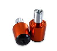 Empuñaduras Manillar Motocicleta Tapón Extremo para KYMCO AK550 | Para KYMCO XCITING 250 300 350 400 400S 500 Centro De La Ciudad 125 300i Tapones extremo manillar(Naranja)