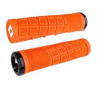 Empuñaduras ODI Lock-On MTB Reflex - Naranja/Negro