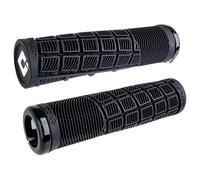 Empuñaduras ODI Lock-On MTB Reflex - Negro/Negro