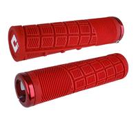 Empuñaduras ODI Lock-On MTB Reflex - Rojo/Rojo