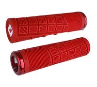 Empuñaduras ODI Lock-On MTB Reflex - Rojo/Rojo