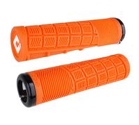 Empuñaduras ODI Lock-On MTB Reflex XL - Naranja/Negro