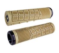 Empuñaduras ODI Lock-On MTB Reflex XL - Tan/Negro