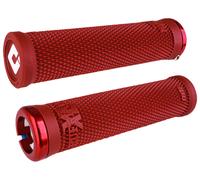 Empuñaduras ODI Ruffian XL V2.1 Lock-On - Rojo - MTB BMX Commuter