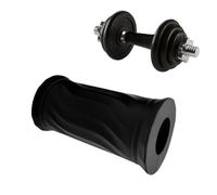 Empuñaduras Para Barra De Halterofilia - Desarrollo Muscular Antideslizante,Agarres De Silicona Para Barra De Entrenamiento - Para Gimnasio Hogar Máquinas De Cable Cuerdas Kettlebells De Jalón E