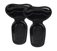 Empuñaduras para el talón: almohadilla antideslizante 2 en 1 de código reducido, almohadillas de talón de silicona cómodas, almohadillas de talón para la parte posterior del talón, zapato demasiado