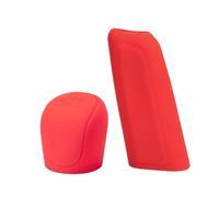 EmpuñAduras Para Frenos De Mano 2 uds Universal Manual de silicona pomo de palanca de cambios cubierta de palanca de cambios collares de cambio de marchas agarre de freno de mano de coche cubiertas Fu