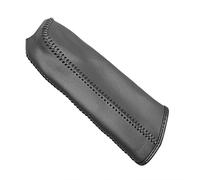 EmpuñAduras Para Frenos De Mano Cubiertas de hand de carcasa de la caja de la caja Uso de la caja del estuche for Kia Cerato 2006-2012 Líneas negras/rojos de tapa de tapa de cuero autóctonas Funda Fre