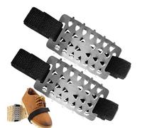 Empuñaduras para Hielo con Montaje En : De Flejado Universal, Pernos Metálicos Antideslizantes, Almohadilla Goma, Diseño Giratorio Abatible | Bota Trabajo Profesional Trekking