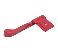 Empuñaduras para Pulgares de Zapata, Empuñaduras para Pulgares de Cámara de Aleación de Aluminio, Reposapiés para Pulgares de Cámara con Alto Rendimiento para Cámara (Rojo)