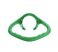 Empuñaduras Pasajero De Motocicleta Barra De Agarre Tanque Brazos para Z800 Z1000 ZZR1200 ZZR1400 para Ninja ZX14R(Verde)