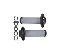 EMPUñaduras PROGRIP Handlebar 708, gris/negro, pinzas Lock-On, negro-gris
