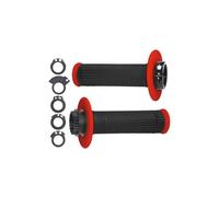 EMPUñaduras PROGRIP Handlebar 708, negro/rojo, pinzas Lock-On, negro-rojo